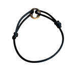 Louis Vuitton Black Empriente Cord Bracelet