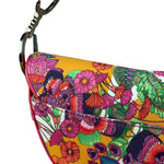 Christian Dior Floral Saddle Bag "Hawaiian Glamour"