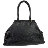 Fendi Black Leather Etniko Du Jour Shoulder Bag