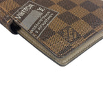 Louis Vuitton Damier Ebene Trunk & Labels Small Ring Agenda Cover