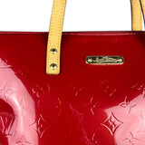 Louis Vuitton Red Monogram Vernis Bellevue Handbag