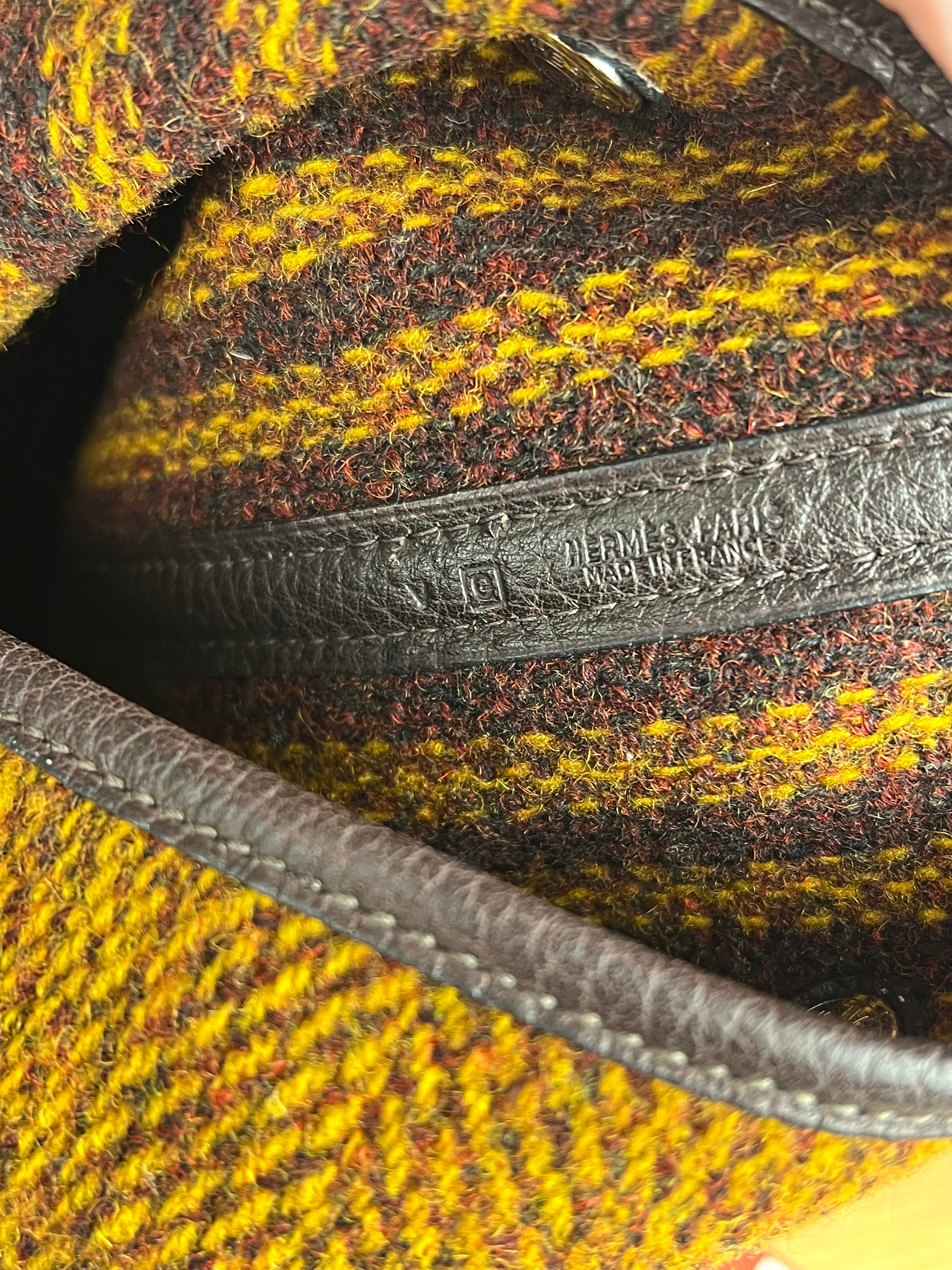 Hermes Garden Party 49 Brown Tweed 2003