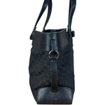 Gucci Black GG Canvas Tote Hand Bag