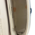 Diesel White Leather 1DR XS Two-Way Mini Bag