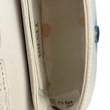 Diesel White Leather 1DR XS Two-Way Mini Bag