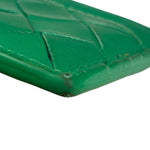 Bottega Veneta Green Intrecciato Card Holder