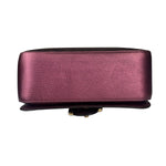 Coach Metallic Berry Leather Signature Cassidy Two-Way Bag