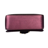 Coach Metallic Berry Leather Signature Cassidy Two-Way Bag