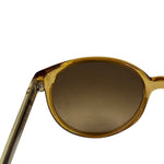 Gucci Brown Translucent GG3697/S Round-To-Oval Sunglasses