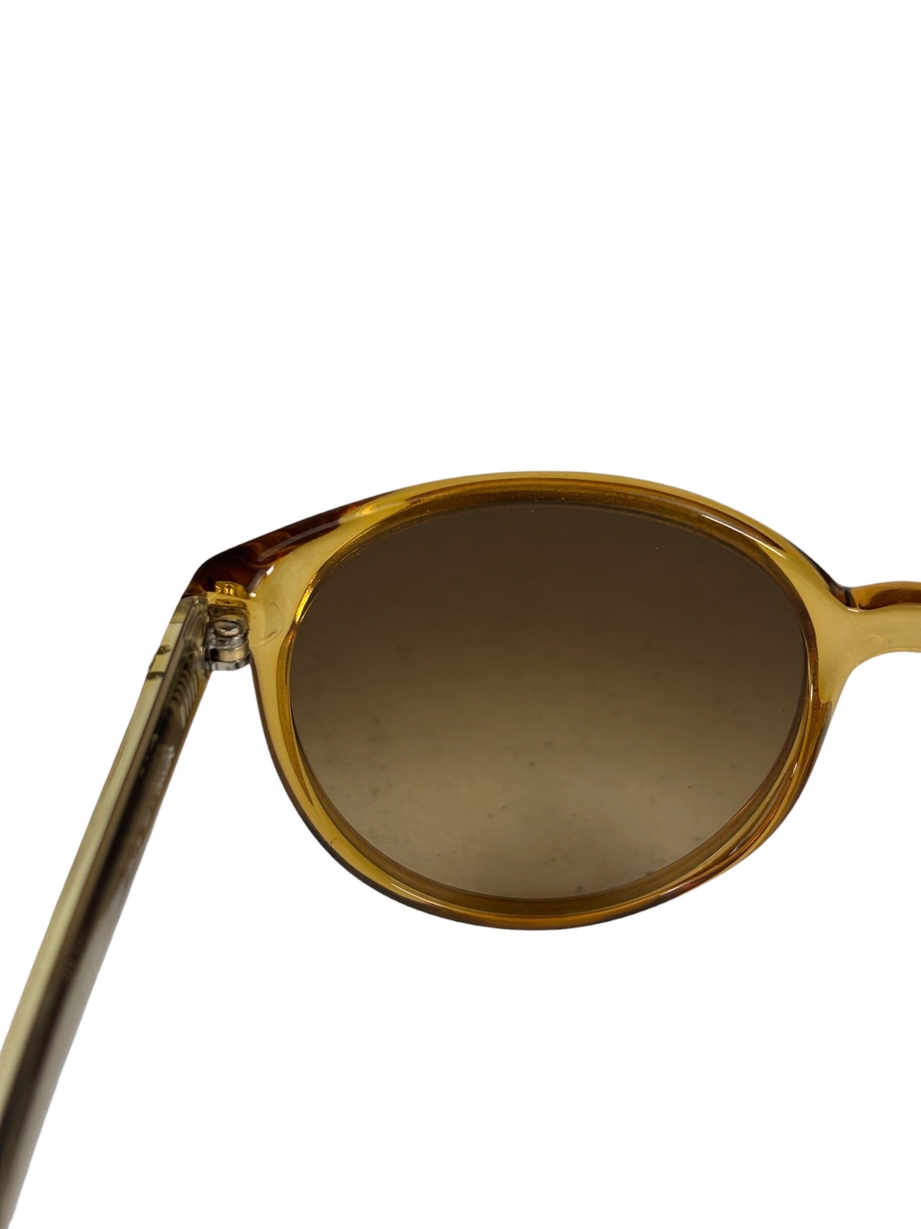 Gucci Brown Translucent GG3697/S Round-To-Oval Sunglasses