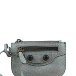 Balenciaga Le Cagole Zip Pouch Glitter