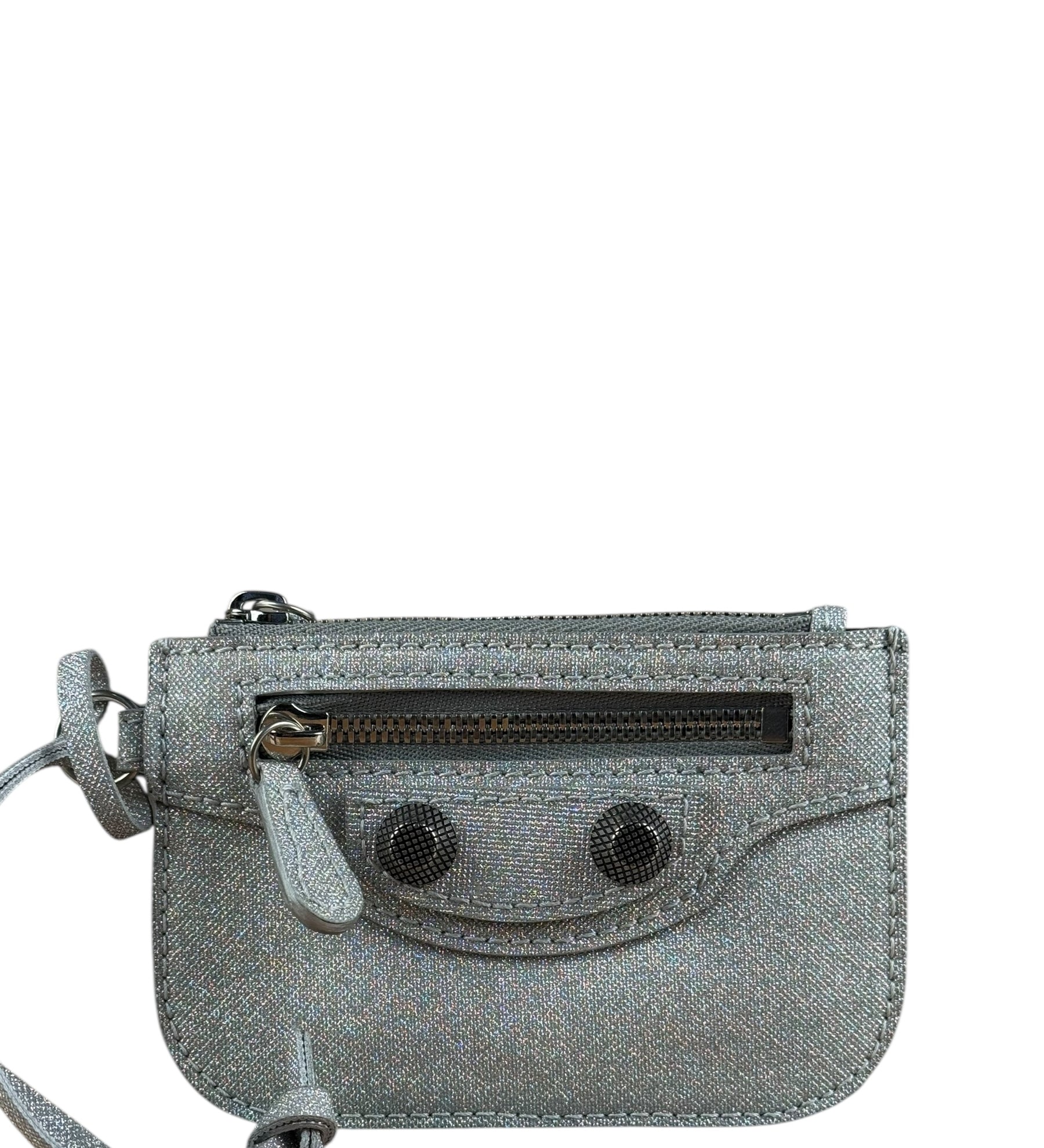 Balenciaga Le Cagole Zip Pouch Glitter