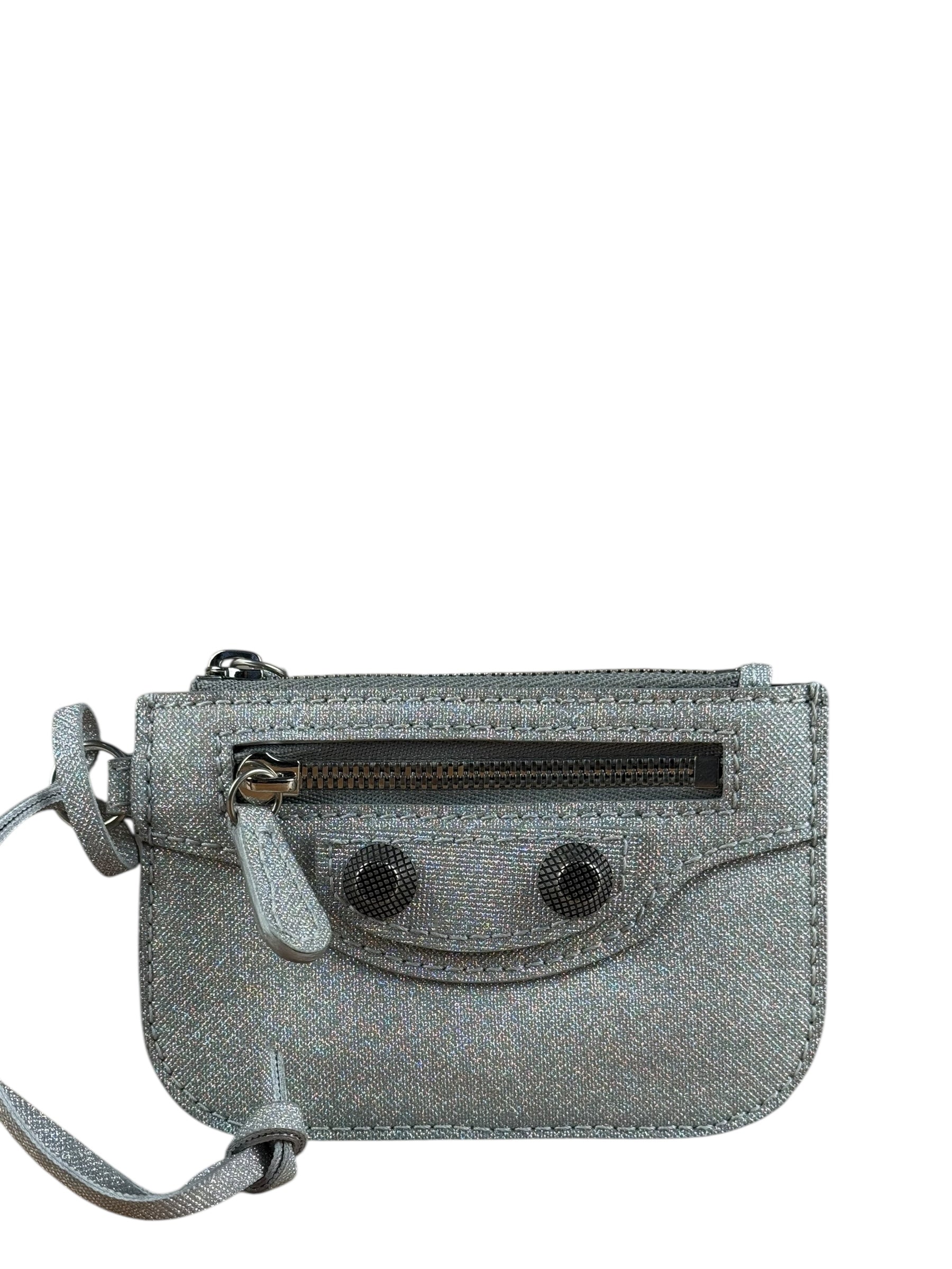 Balenciaga Le Cagole Zip Pouch Glitter