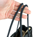 Prada Black Nylon Mini Tote Handbag