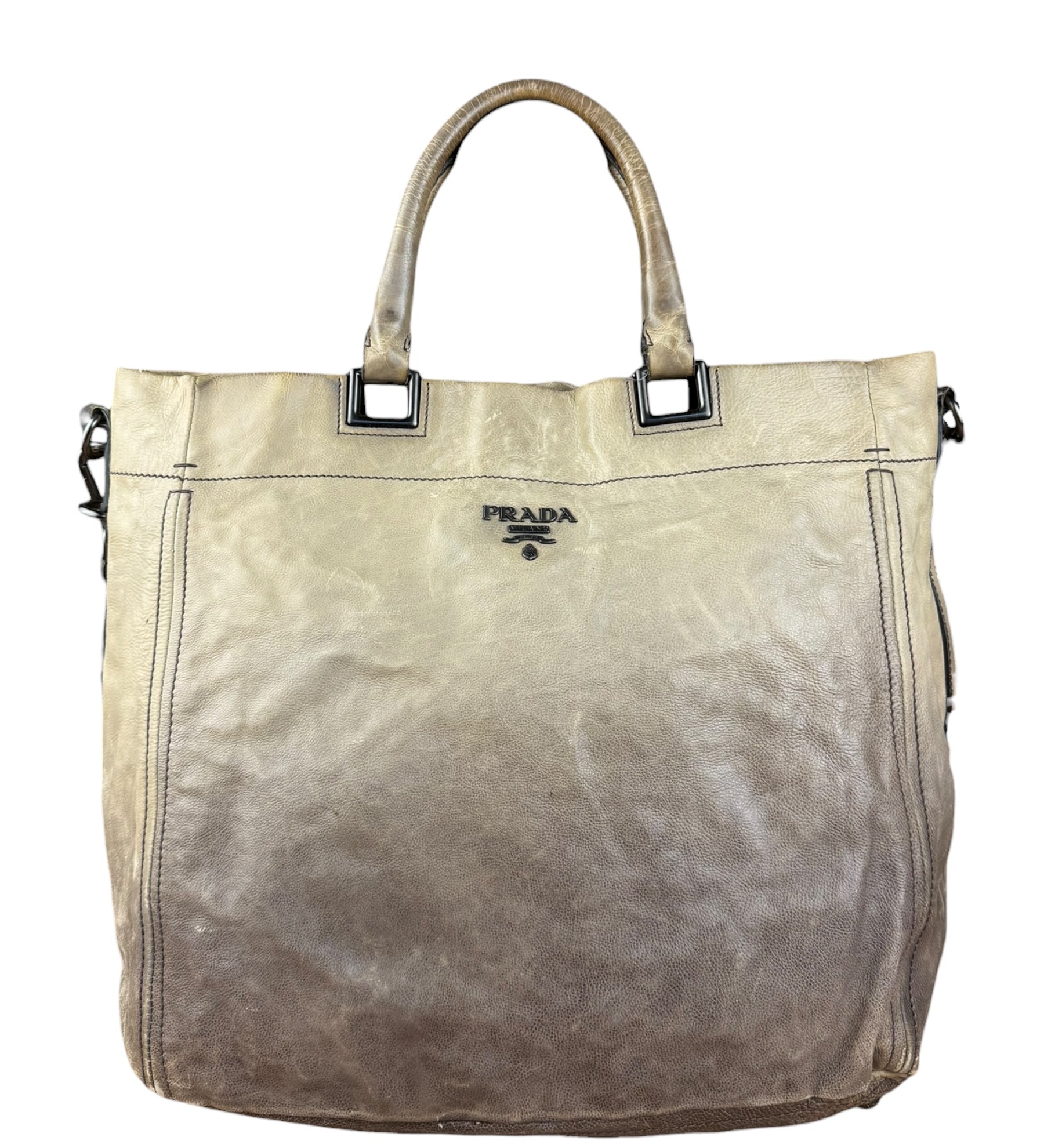 Prada Ombre Leather 2Way Tote