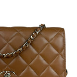 Chanel Brown Quilted Leather Wallet on Chain Shoulder Bag 2026