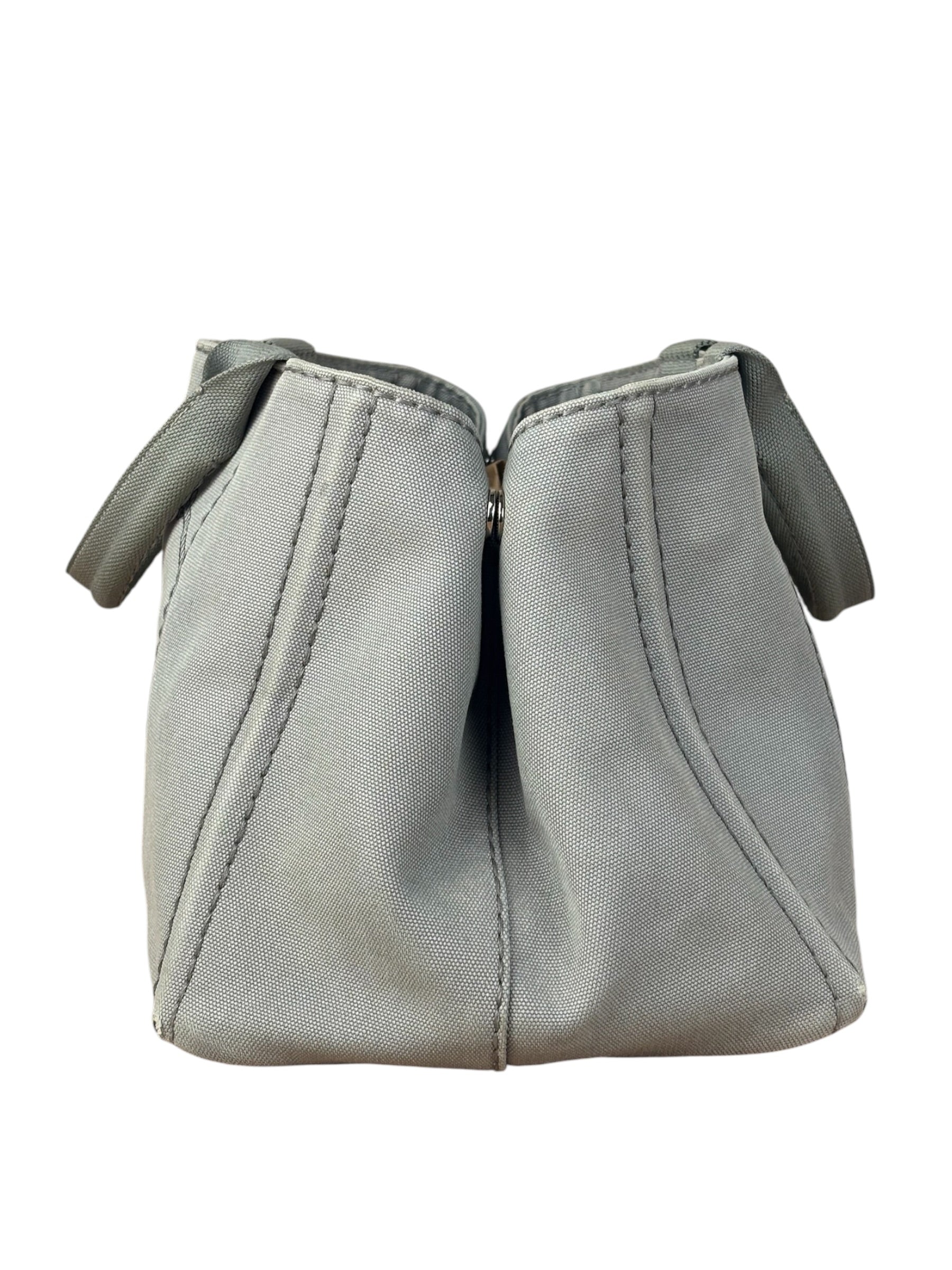 Prada Grey Canapa Hand/Tote Bag