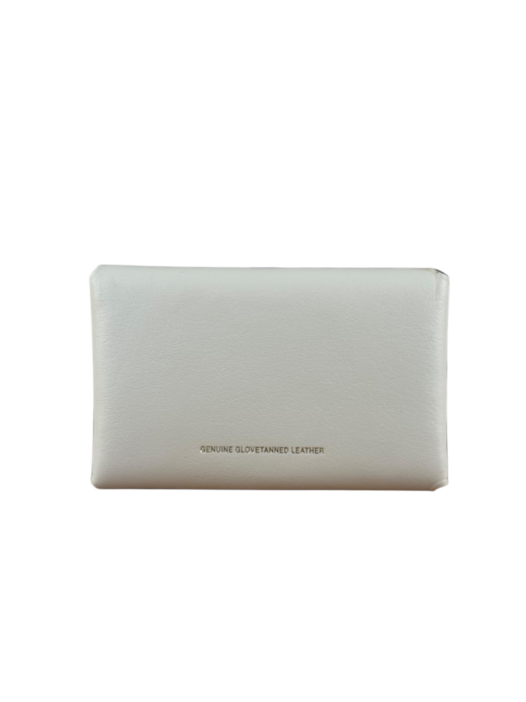 Coach Ivory Leather Cardholder