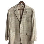 80s/90s Vintage Hermes Plaid Sportcoat (Distressed)