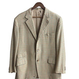 80s/90s Vintage Hermes Plaid Sportcoat (Distressed)
