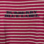 Burberry Blue Label Striped Logo Top