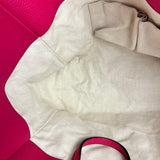 Gucci Hot Pink Pebbled Leather Swing Tote