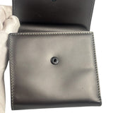 Christian Dior Vintage Patent Leather Gray Bi-Fold Wallet