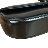 Gucci Black Leather Bamboo Night Small Clutch/Pochette