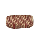 Christian Dior Vintage Red Trotter Boston Bag
