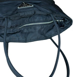 Prada Nylon & Leather Zip Tote