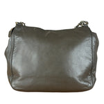 Chanel CC Grey Leather Chain Hobo Bag '89-'91