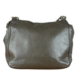 Chanel CC Grey Leather Chain Hobo Bag '89-'91
