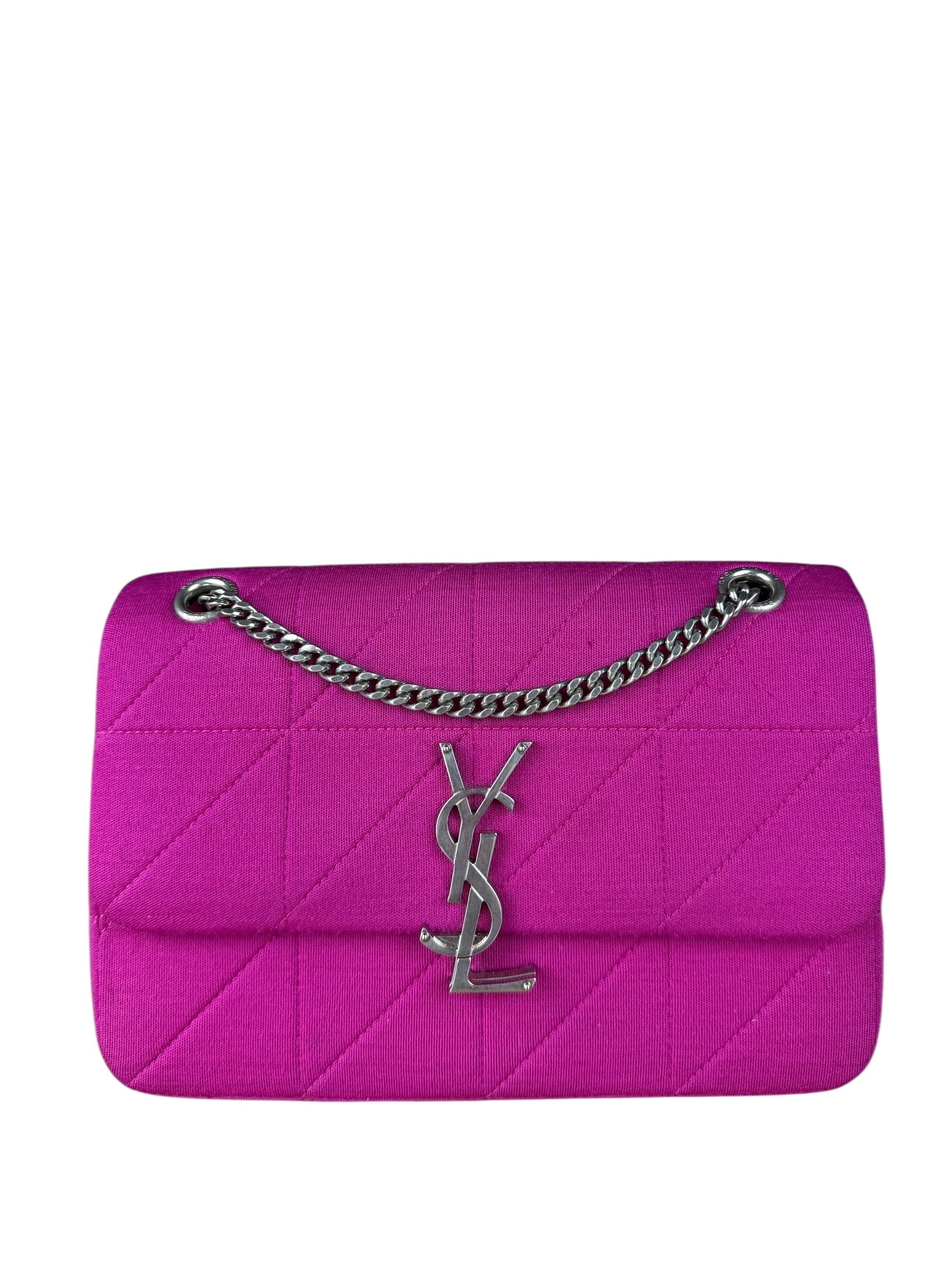 Yves Saint Laurent Pink Jersey Jamie Bag