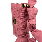 Miu Miu Pink Confidential Nappa Matelassè Leather Shoulder Bag