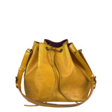 Louis Vuitton Yellow Epi Leather Neo Bucket Bag