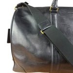 Coach Black Leather Large Duffle