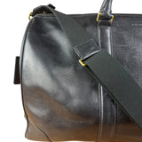Coach Black Leather Large Duffle