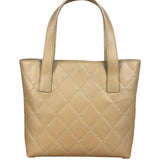 Chanel Vintage Beige Wild Stitch Small Tote Bag 2003