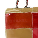 Chanel Pink/Beige PVC Patchwork Flap Bag 1997