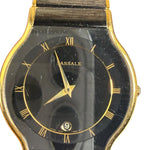 Lassale Black Roman Numeral Dial 2 Tone 1980's