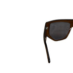 Bally 60mm Blue Lenses Geometric Sunglasses
