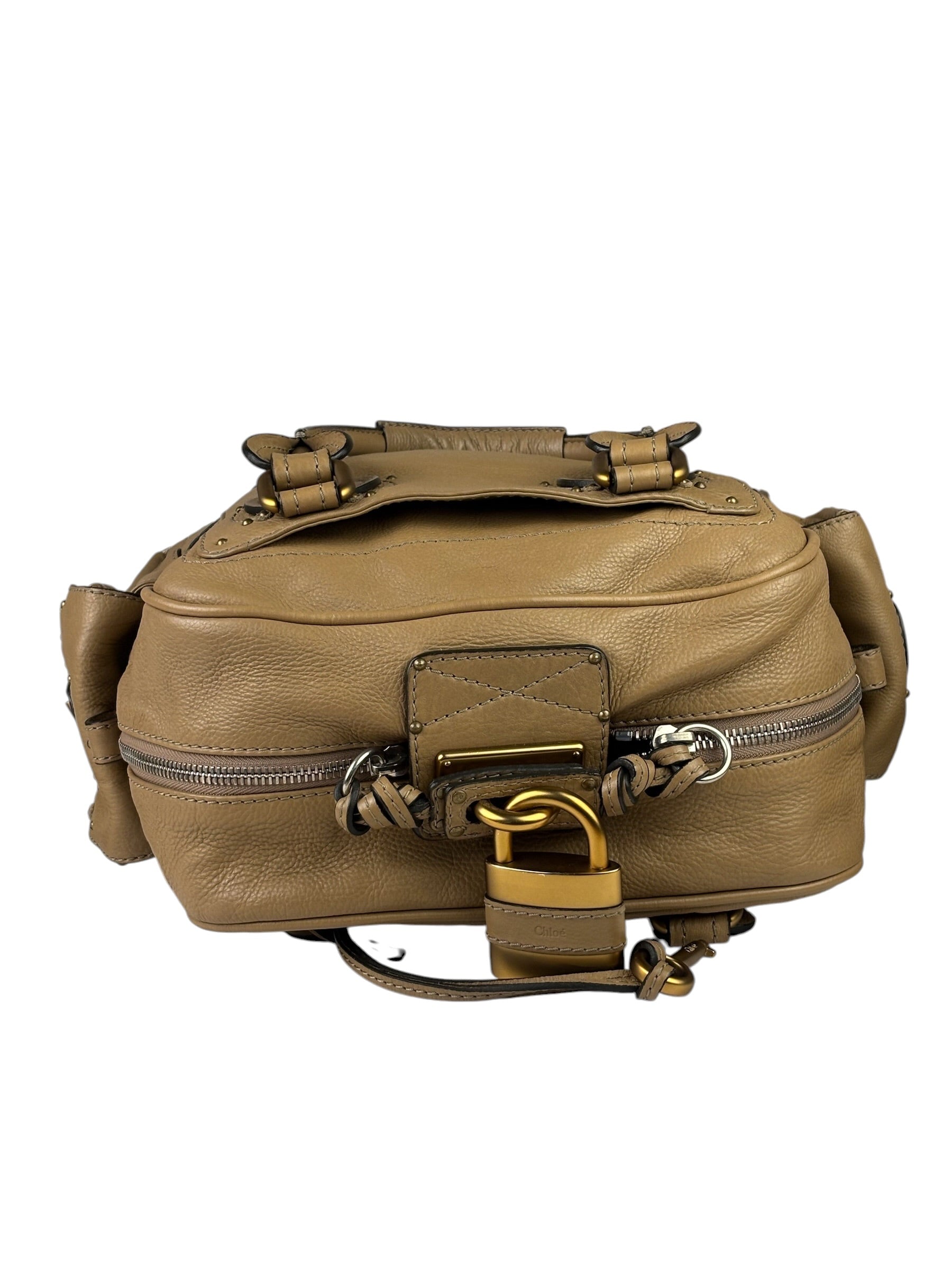 Chloe Brown Leather Paddington Shoulder Bag