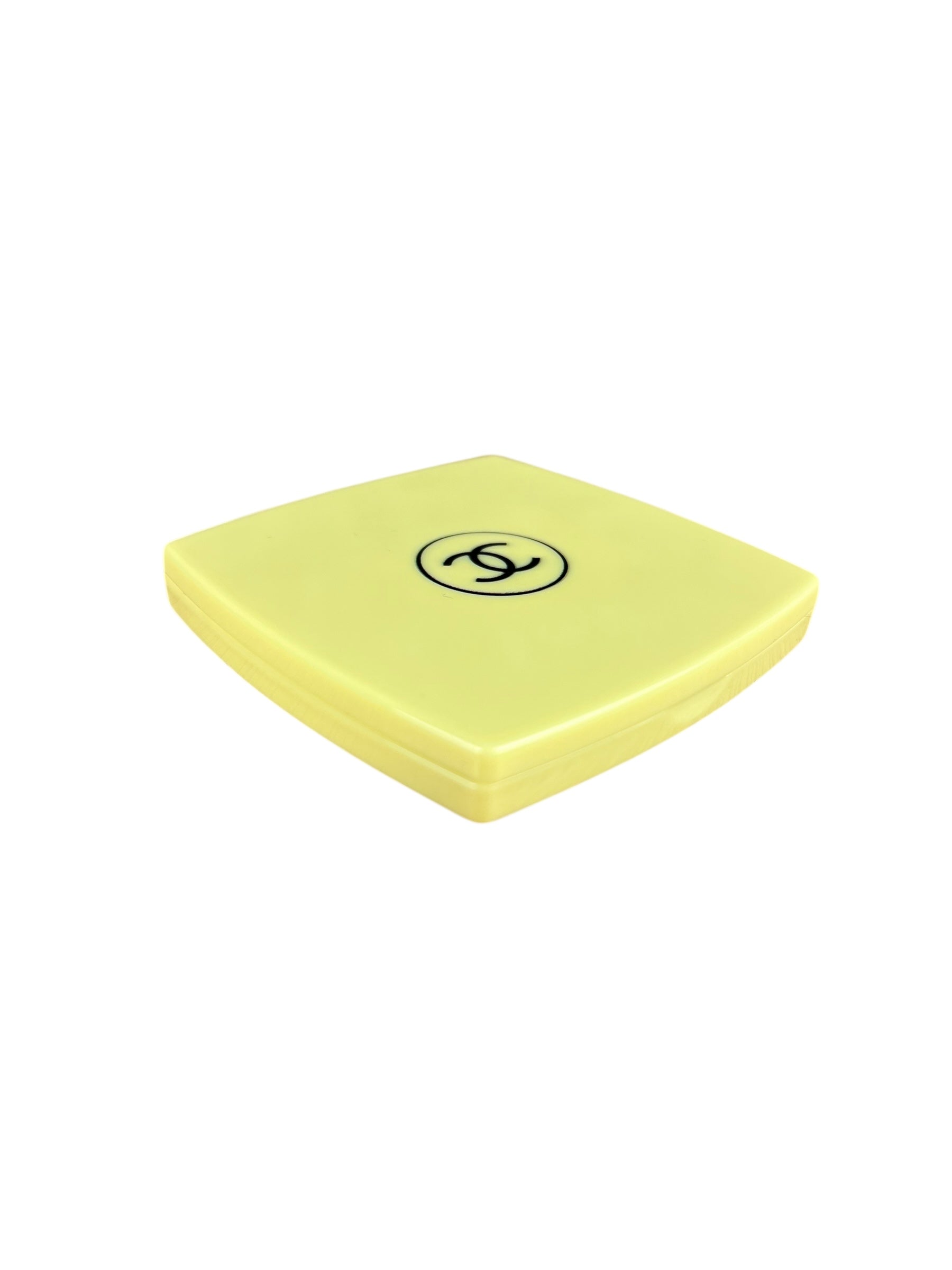 Chanel Beauty Yellow Mini Compact Mirror