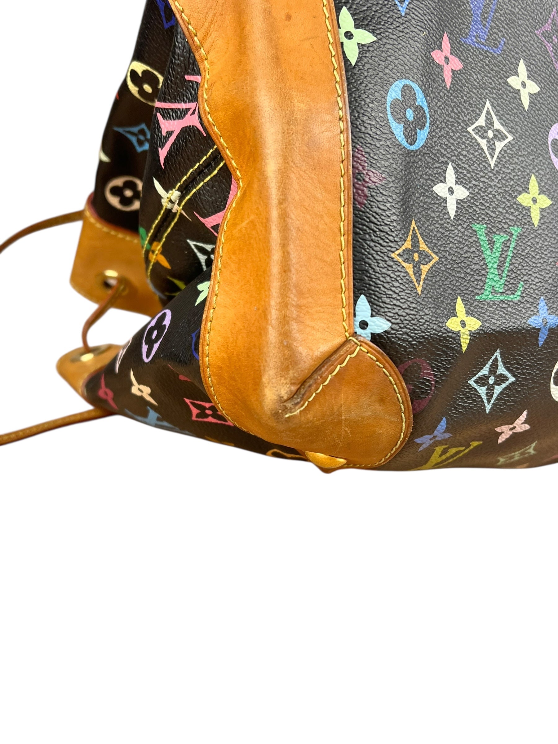 Louis Vuitton Black Murakami Ursula Handbag