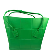 Bottega Veneta Green Acro Large Rubber Tote