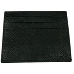 Prada Black Saffiano Leather Card Holder