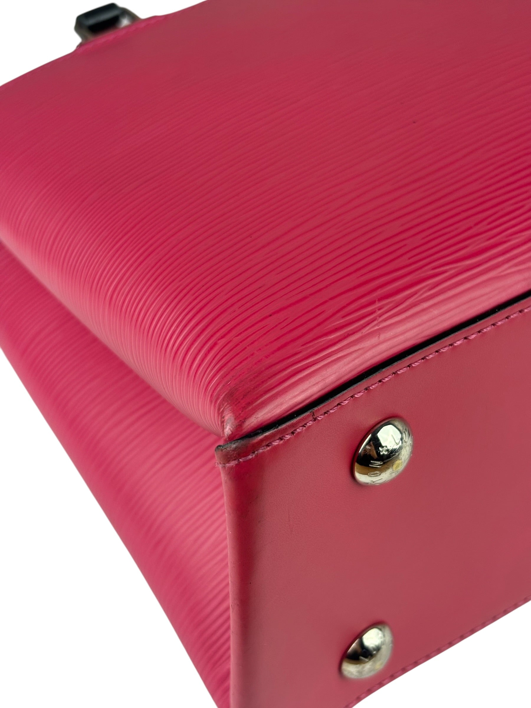 Louis Vuitton Pink Epi Kleber PM