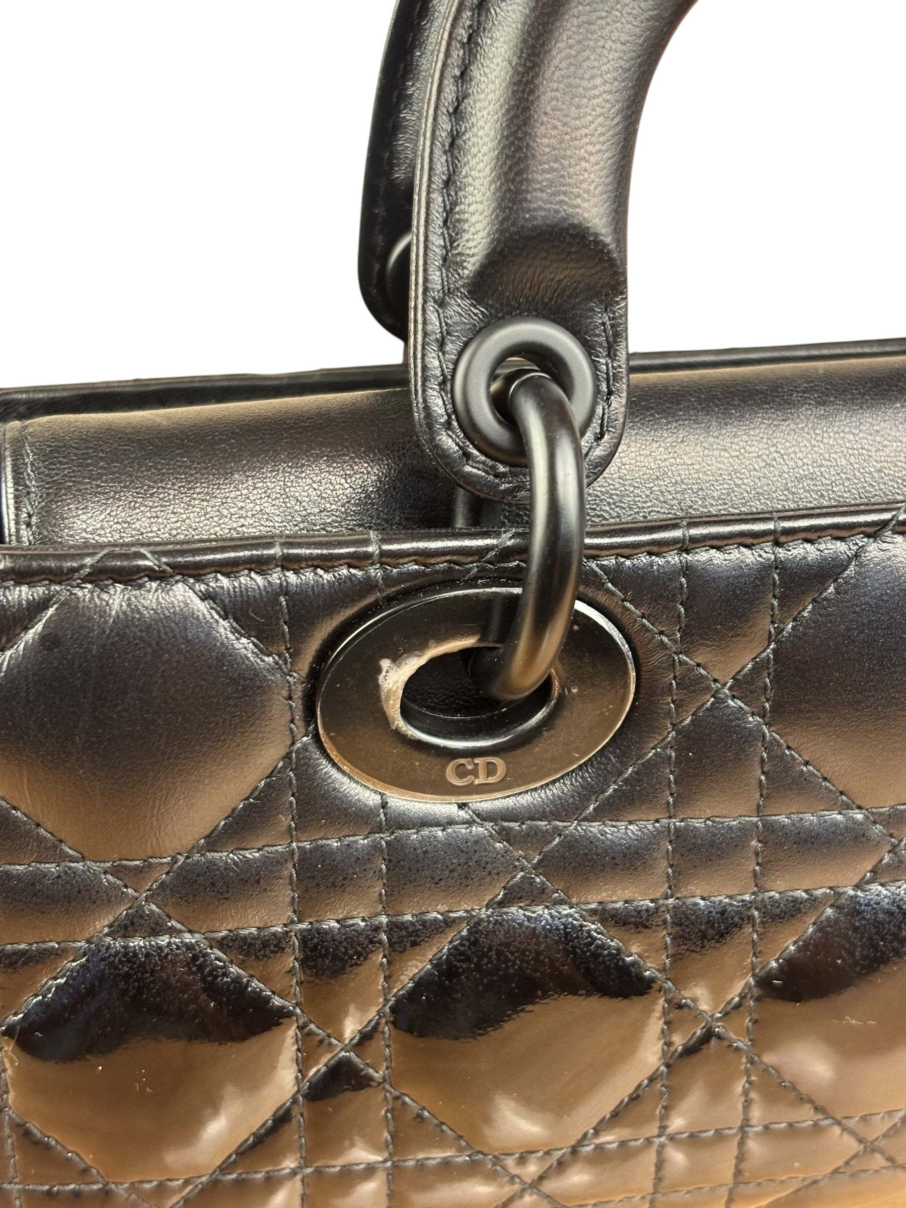 Christian Dior Cannage D-Joy Black Gradient 2Way