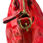 Coach Red Patent Leather Two-Way Bag