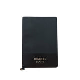 Chanel Beauty Black Lined Notebook